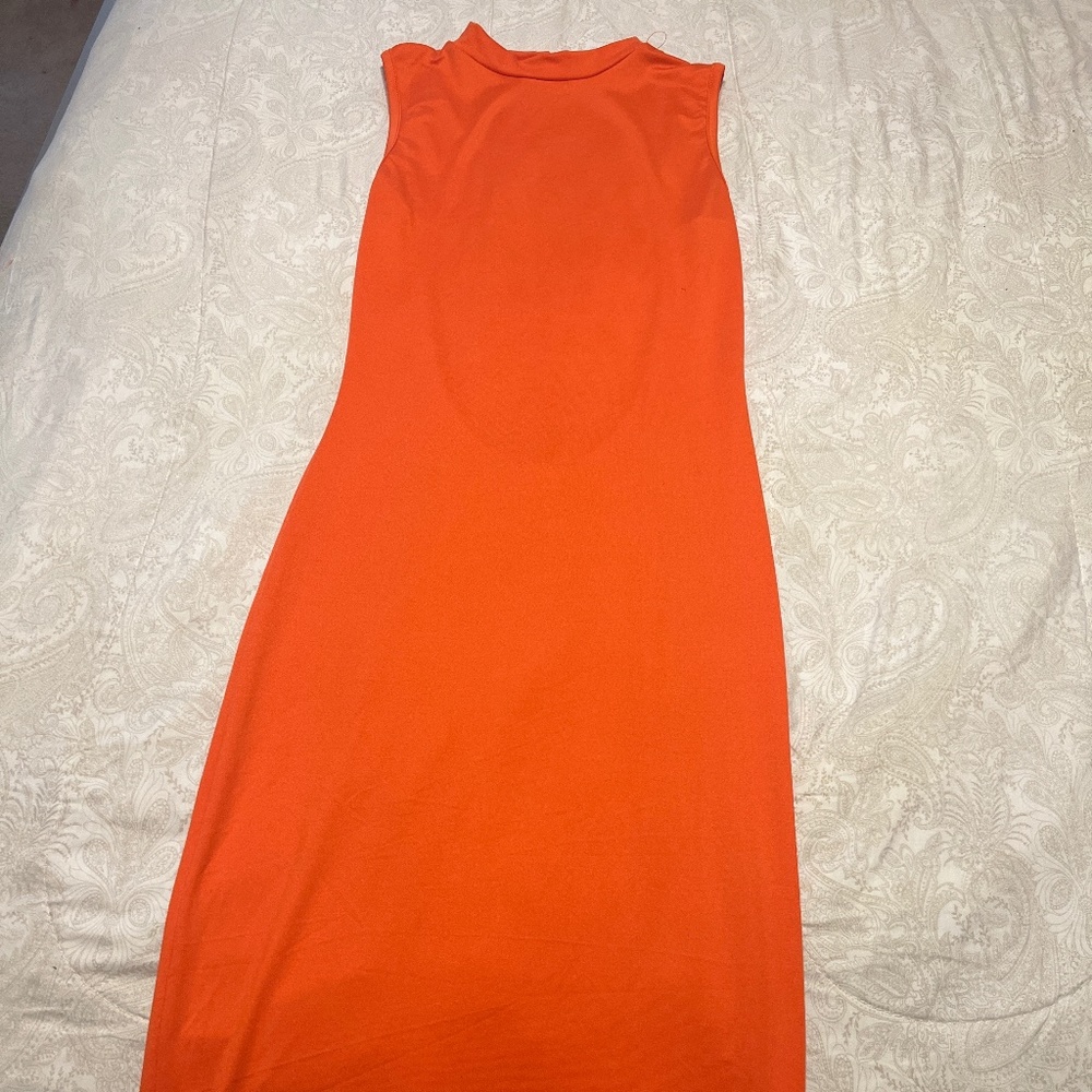 Orange dress